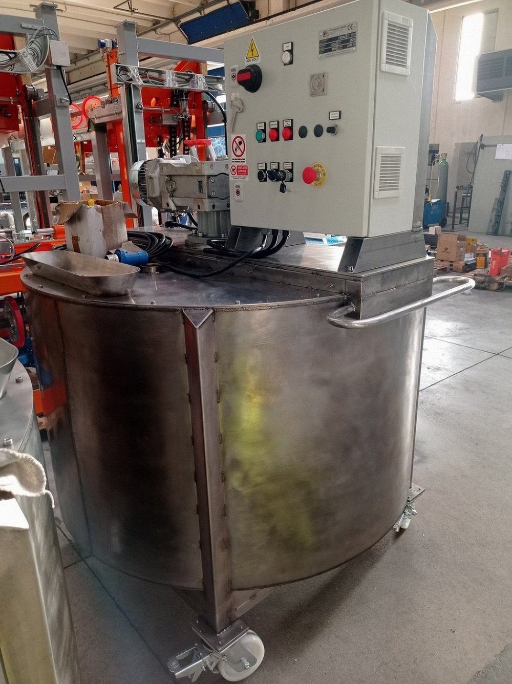 Boiler Enamling - Agitatore Smalto