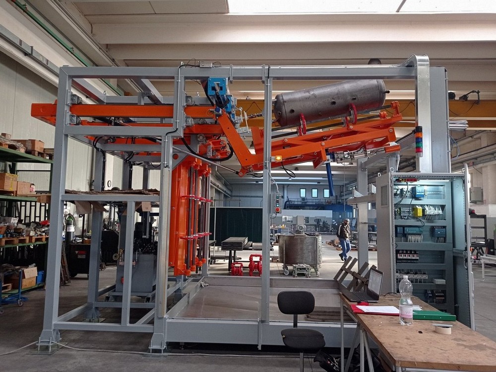 Roto Flow Coating 3 stations IN line