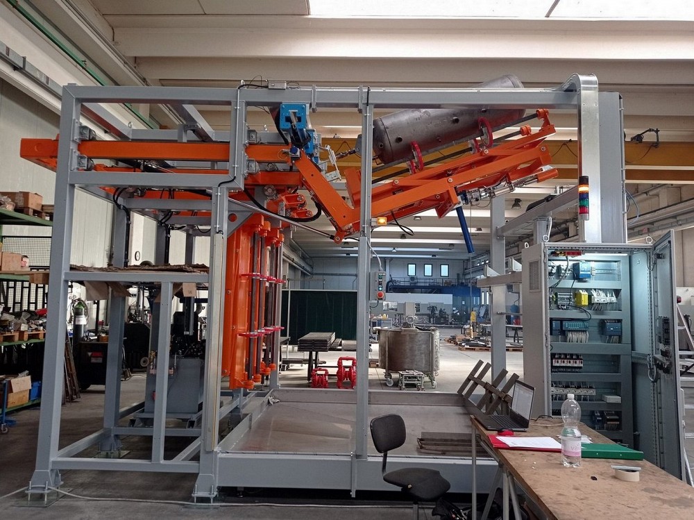 Roto Flow Coating 3 stations IN line