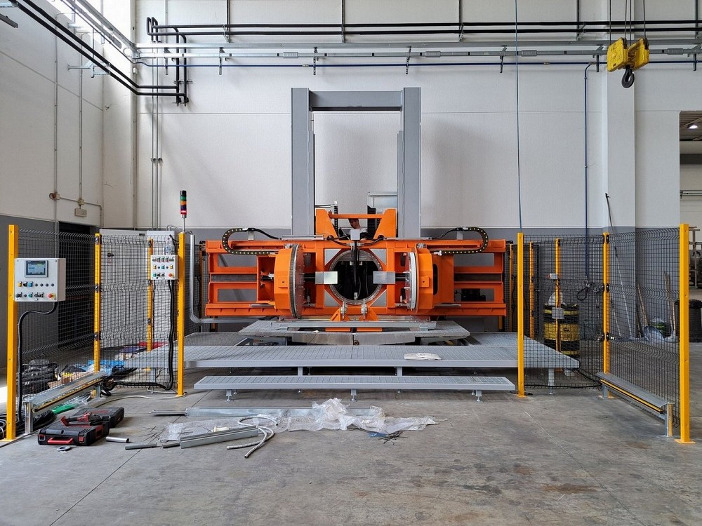 Roto Flow Coating BIG OUT line
